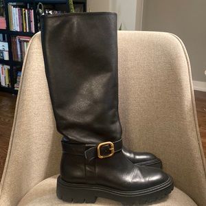 Zara high boots, were worn 3-4 times